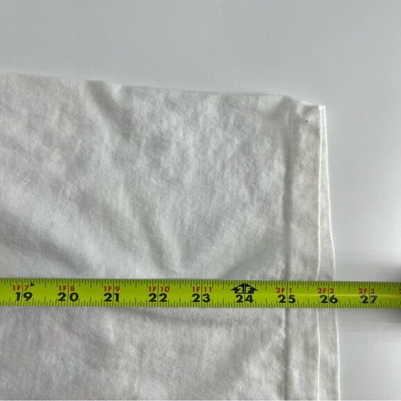 Vintage M&M Nascar Shirt Men White Medium All Over Print Double Sided 90s Racing - Picture 11 of 13